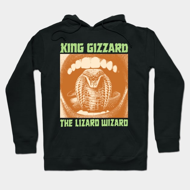 King Gizzard & Lizard Wizard - Blacken Fanmade Hoodie by fuzzdevil